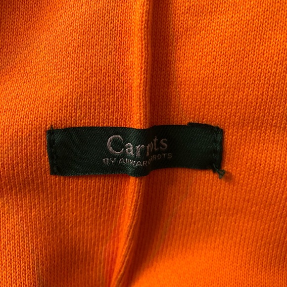 NEW ANWAR CARROTS 🥕 ORANGE HOODIE SWEATSHIRT - Picture 3 of 5